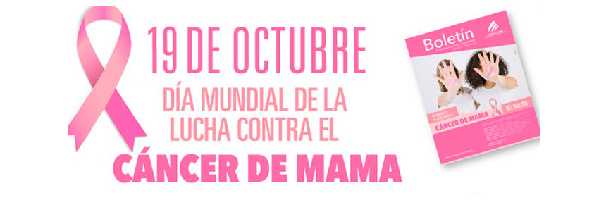 19 de Octubre de 2018, Día Mundial de la Lucha contra el Cáncer de Mama